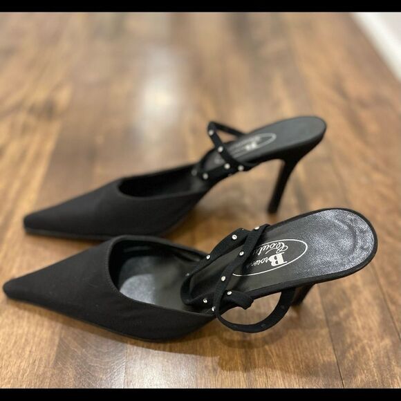 HEELS for women 🖤 BROWNS Couture✨ VINTAGE ✨ size 37 - Picture 2 of 9